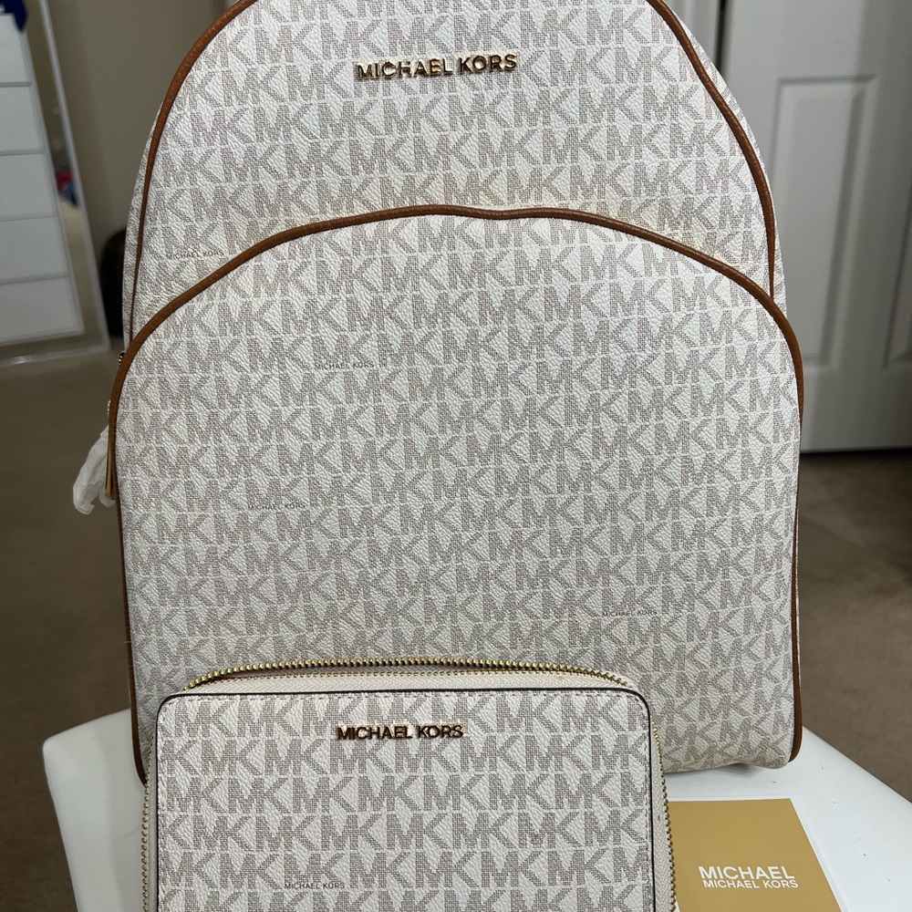 MK Backpack with Wallet